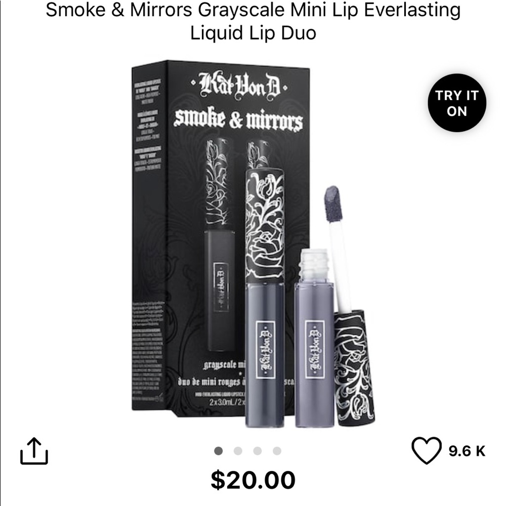 Kat Von D Smoke & Mirrors BNIB